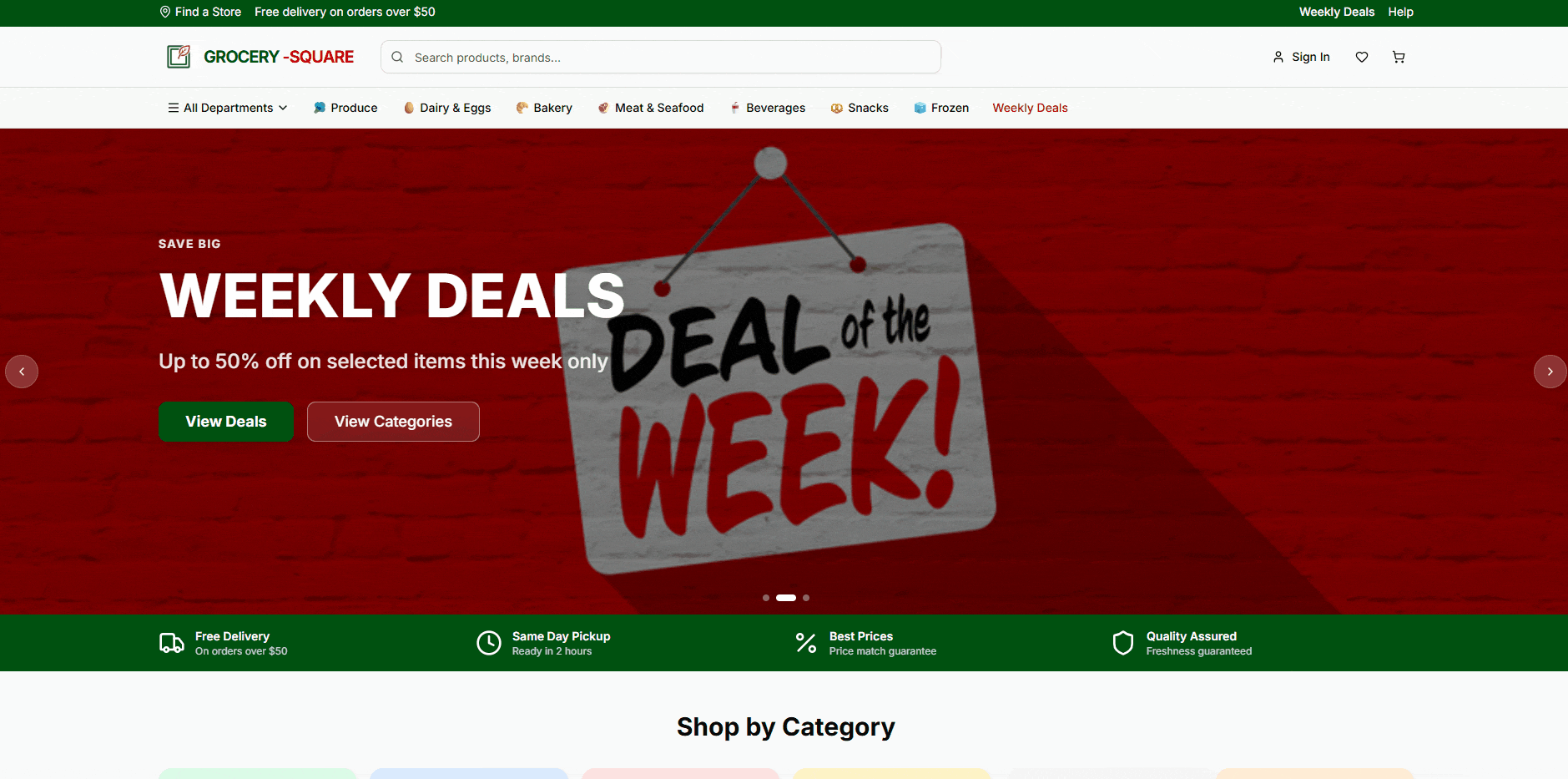 GROCERY SQUARE preview